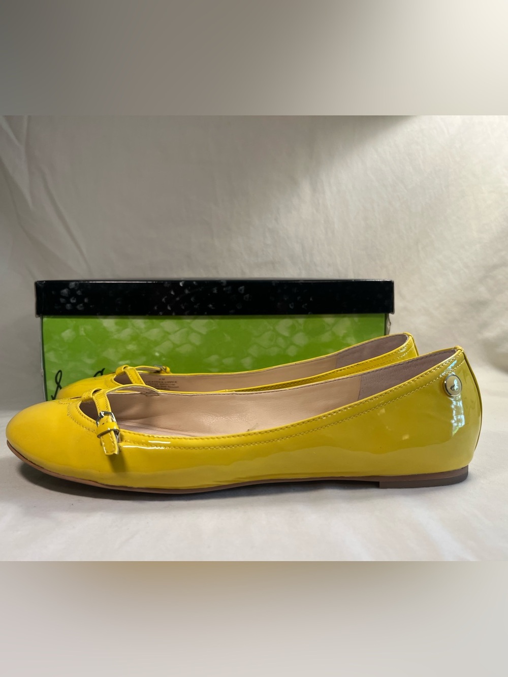 Sam Edelman :: Yellow Ballet Flats - Picture 6 of 8